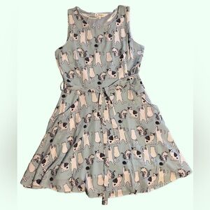 CATS ! COMFORT! STYLE! This is the cutest cat dress! Classy, cute, and POCKETS!